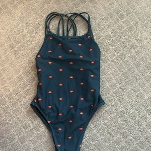 RARE PRINT AND STYLE Jolyn sunset Ryker onesie